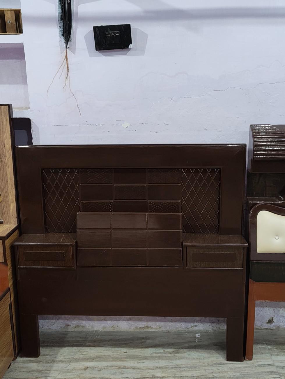 Designer Wood & Cushion Sirhana - Jain Furniture Ajmer