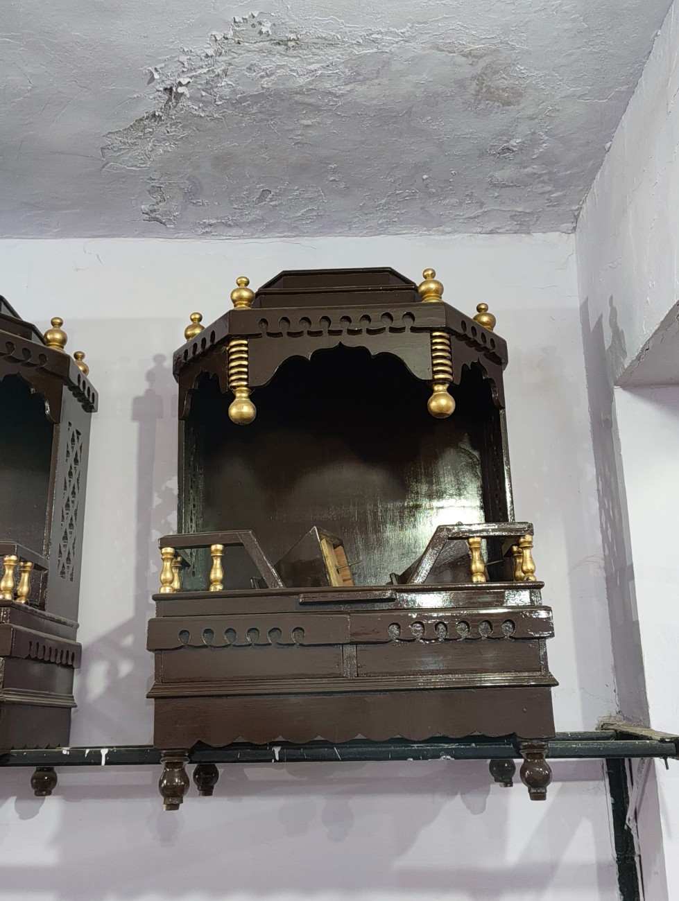 Carved Pooja Mandir Model 2 - Jain Furniture Ajmer