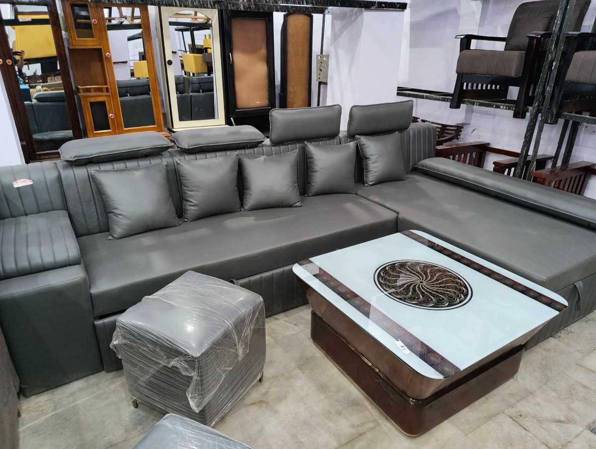 Minimalist Living Sofa - Jain Furniture Ajmer
