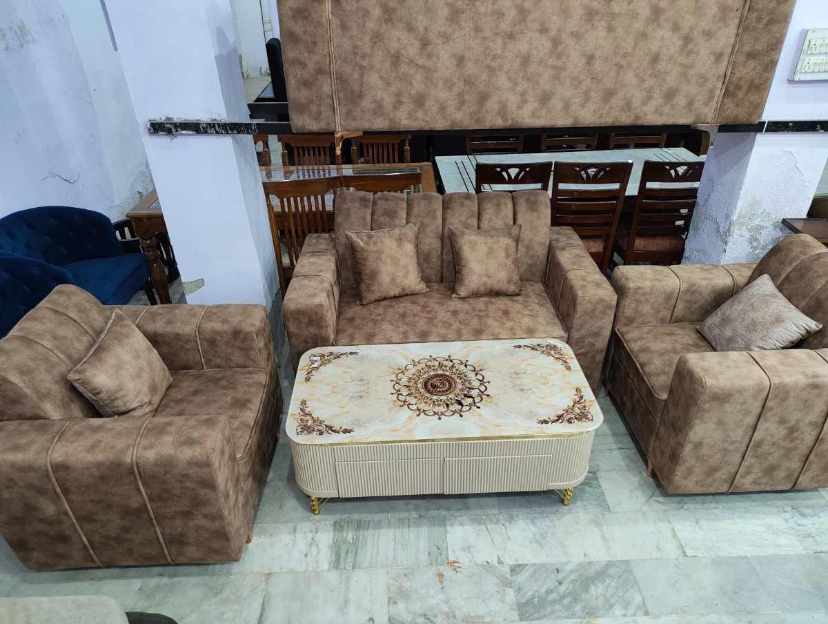 Compact 3-Seater Sofa - Jain Furniture Ajmer