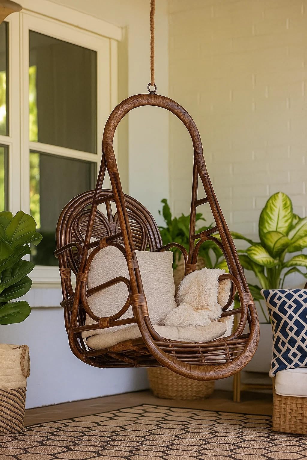 Luxury Hanging Swing Chair - Jain Furniture Ajmer