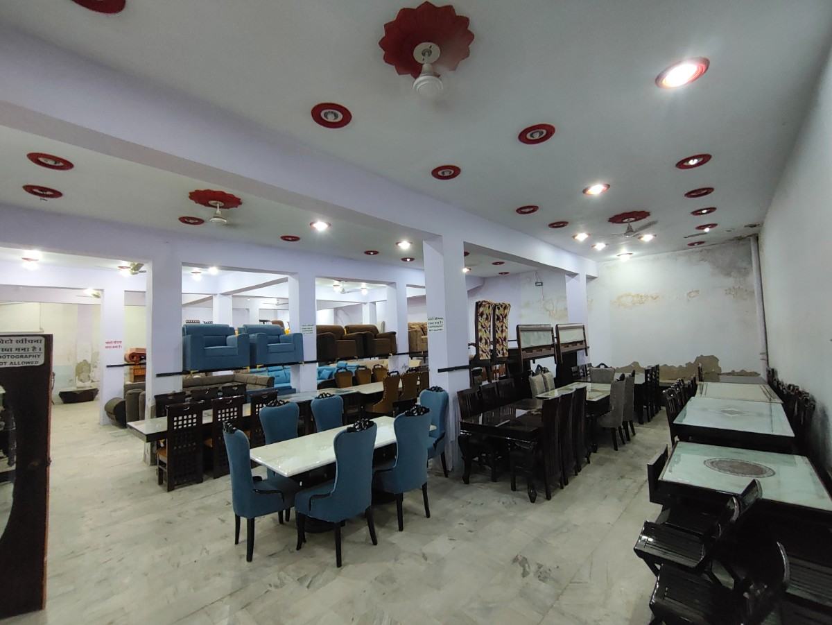 Jain Furniture Ajmer Showroom - Modern Living and Bedroom Furniture Display