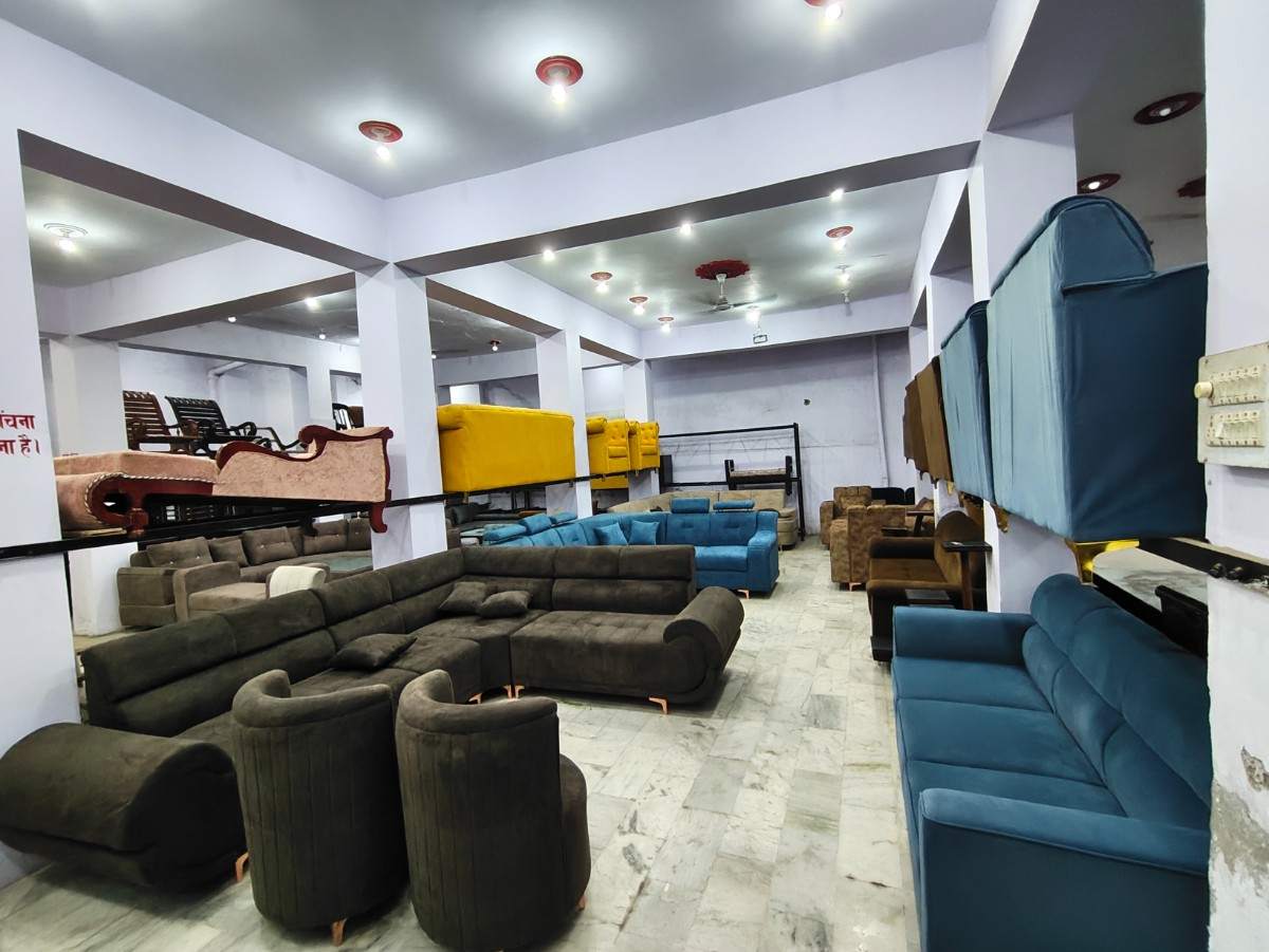 Bedroom & Living Display - Jain Furniture Ajmer